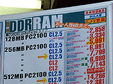 メモリ価格