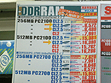 メモリ価格