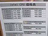 CPU価格