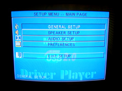 SETUP MENU