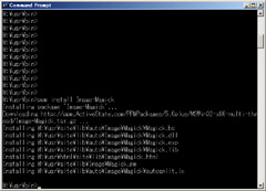 ImageMagickをインストール