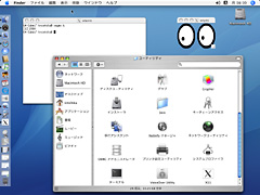 X Serverが標準で組み込まれる
