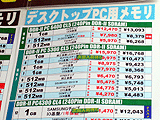メモリ価格