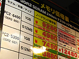 メモリ価格