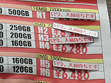 HDD価格