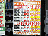 メモリ価格