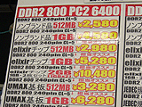 メモリ価格