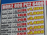 メモリ価格
