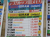 メモリ価格