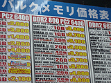 メモリ価格