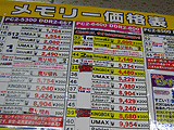 メモリ価格