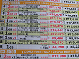メモリ価格
