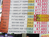 メモリ価格