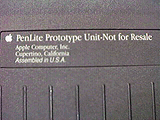 PenLite Prototype Unitの裏
