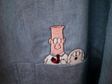DILBERTのダンガリーシャツ