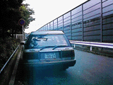 ガード横 車アップ