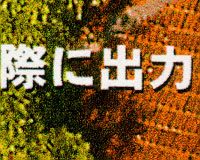 原寸印刷サンプル