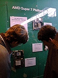 マザーボードの展示