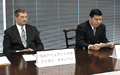 記者会見