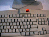 指紋認識付きキーボード