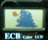 ECB方式の反射型カラーSTN