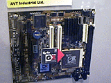 AVT製MediaGXmマザー