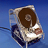 スケルトンHDD　前面