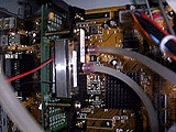 マザーボード上のCPU側ユニット
