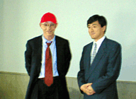 記者会見