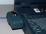 指紋照合PCカード